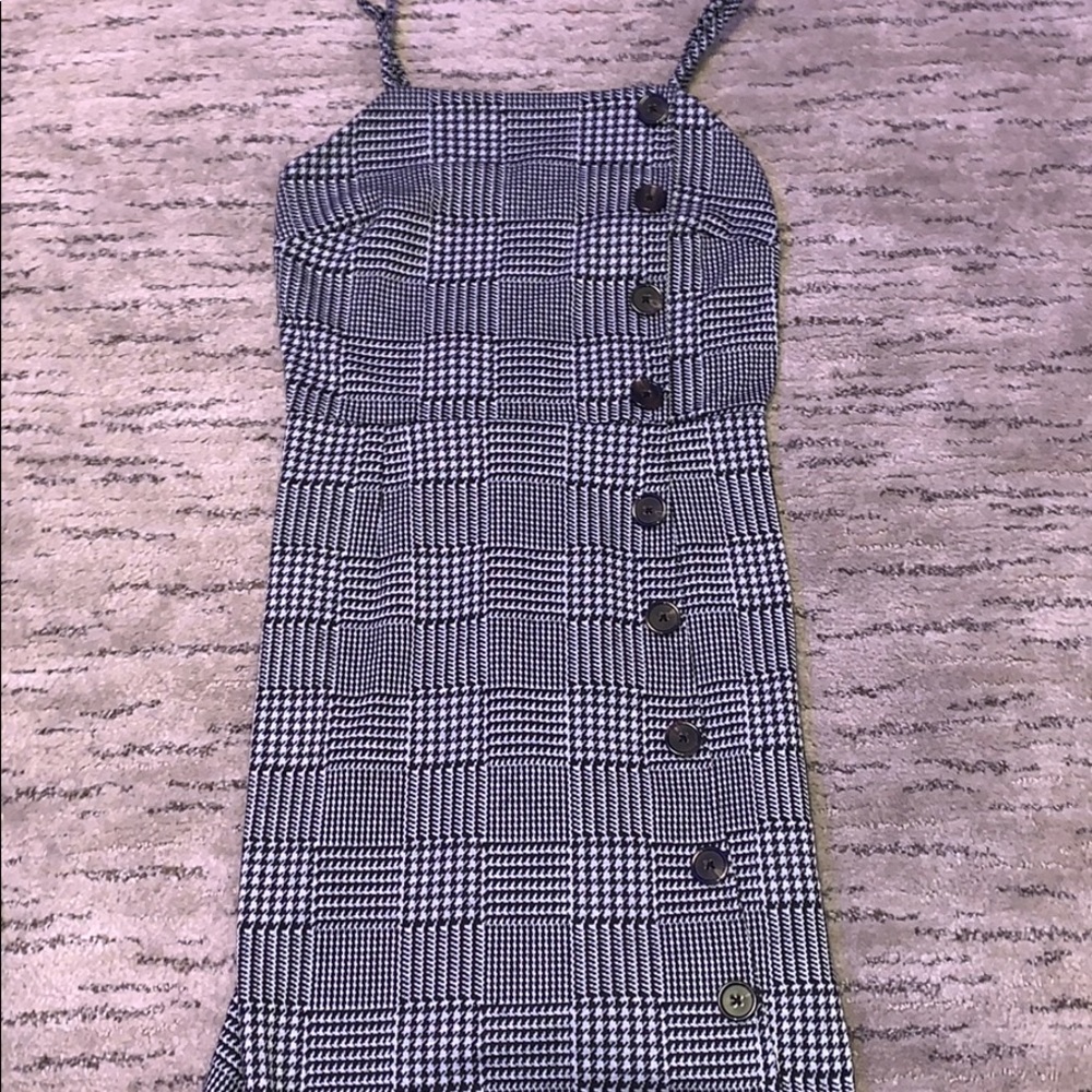 plaid dress